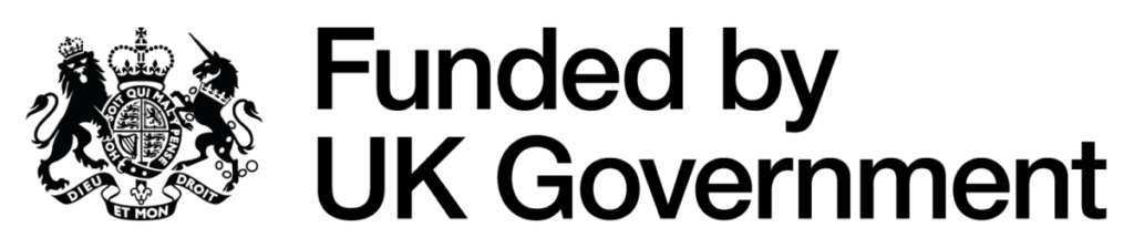 Funded by the UK Government logo